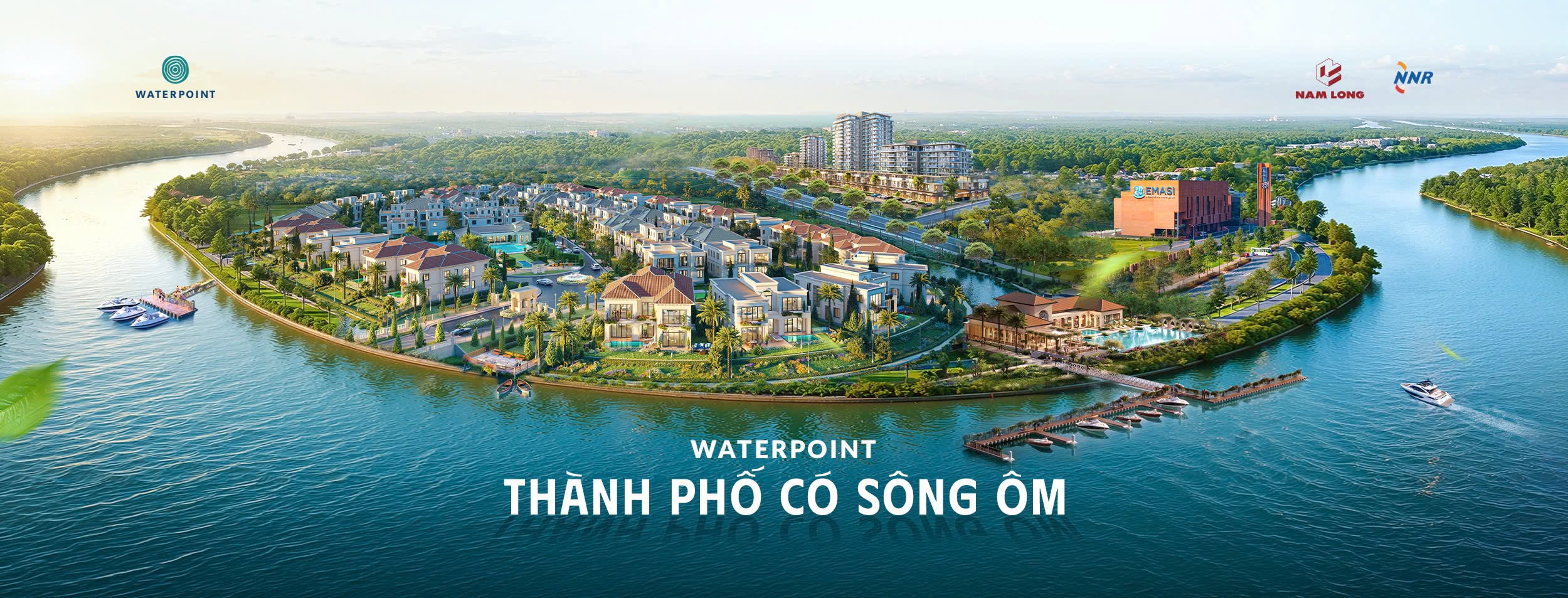 Waterpoint - Thành phố có sông ôm